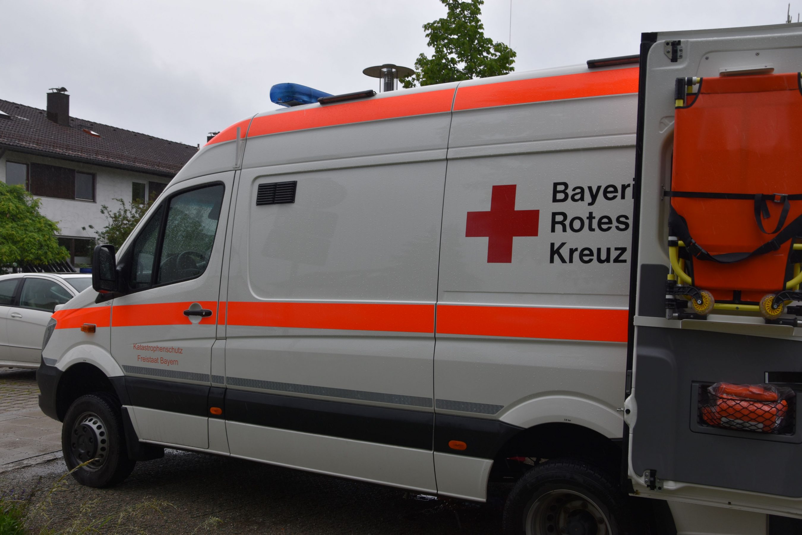Besuch vom Krankenwagen